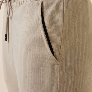 Status Quo Men'S Solid Regular Fit Track Pant With Drawstring