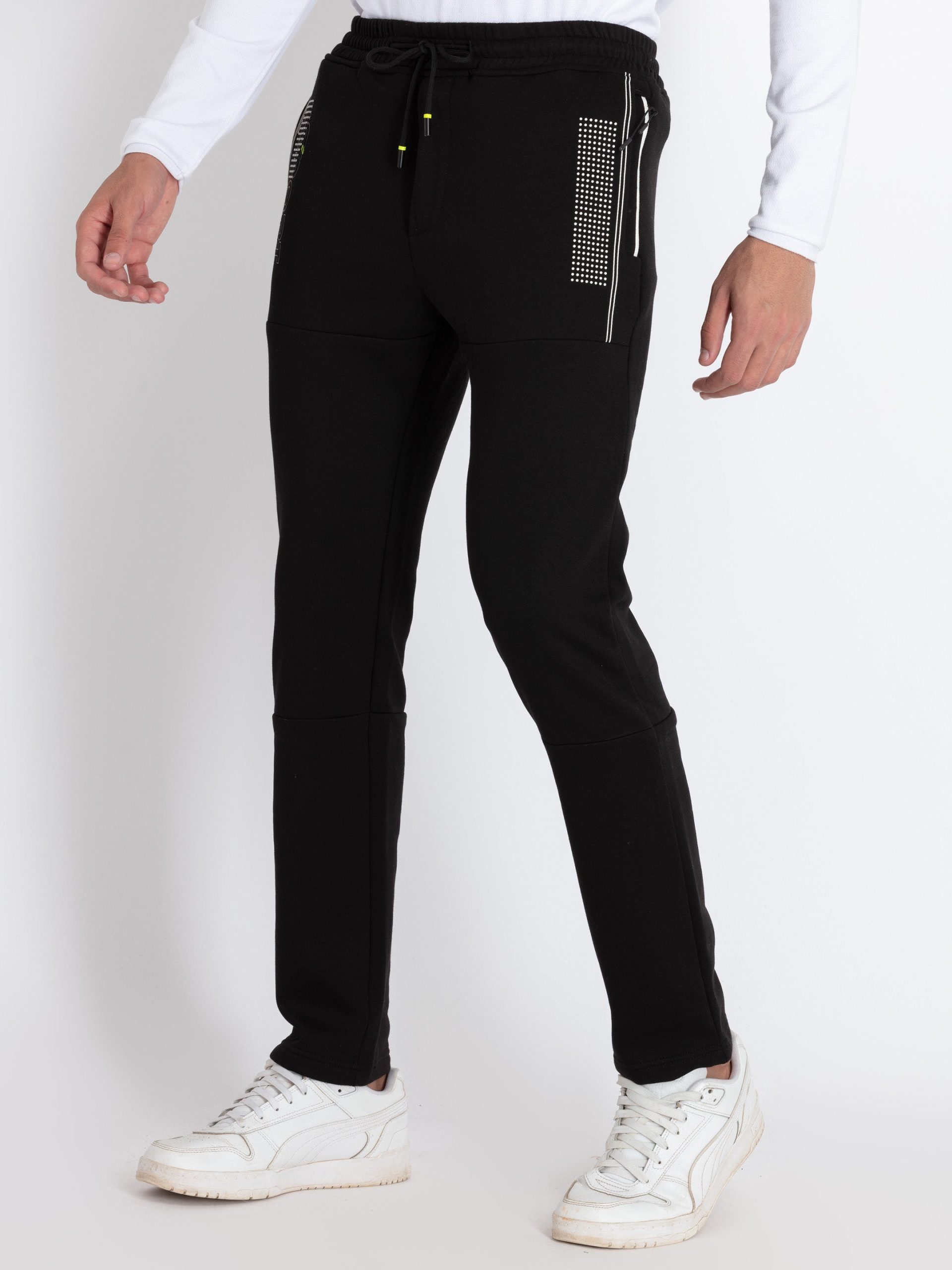 Mens Cut & Sew Track Pants