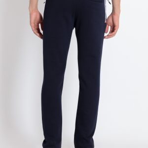 Mens Solid Regular Fit Track Pants