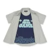 Gini & Jony Boys Green Solid Cotton Half Sleeves Shirt